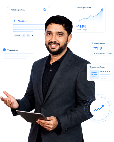 AEO Consultant in India Helping Your Brand Appear in Answer-Based Search